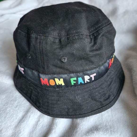 Porous Walker Other - Porous Walker Mom Fart Bucket Hat Rainbow Black One Size